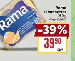 Billa Rama Plant butter nabídka