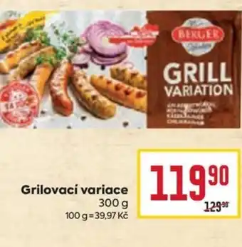 Billa Grilovací variace nabídka