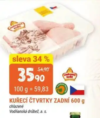 Trefa Kuřecí čtvrtky zadni 600g nabídka