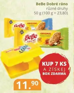 Potraviny CZ BeBe Dobré ráno nabídka