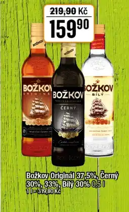 TEMPO Božkov Originál 37,5%, Černý 30%, 33%, Bílý 30% nabídka