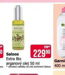Teta Saloos extra bio arganový olej nabídka