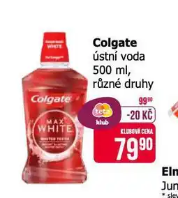 Teta Colgate ústní voda nabídka
