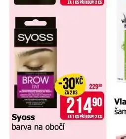 Teta Syoss barva na obočí nabídka