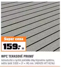 WPC TERASOVÉ PRKNO