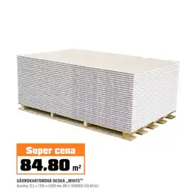 OBI SÁDROKARTONOVÁ DESKA „WHITE" nabídka