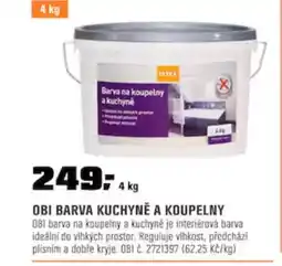 OBI BARVA KUCHYNĚ A KOUPELNY