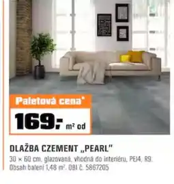 OBI DLAŽBA CZEMENT „PEARL nabídka