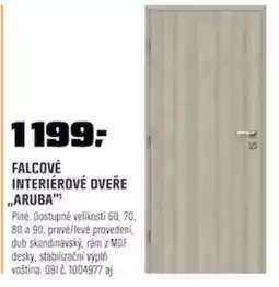 OBI FALCOVÉ INTERIÉROVÉ DVEŘE ,,ARUBA nabídka