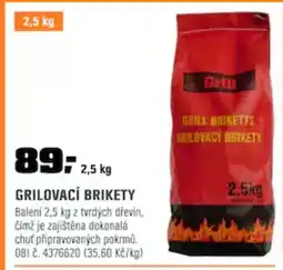 OBI GRILOVACÍ BRIKETY nabídka