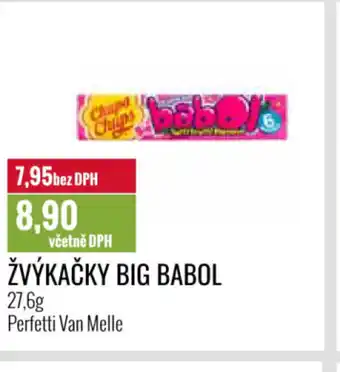 Ratio ŽVÝKAČKY BIG BABOL nabídka