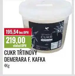 Ratio CUKR TŘTINOVÝ DEMERARA F. KAFKA 4Kg nabídka