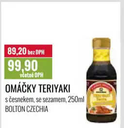 Ratio OMÁČKY TERIYAKI nabídka