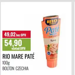 Ratio RIO MARE PATÉ 100g nabídka