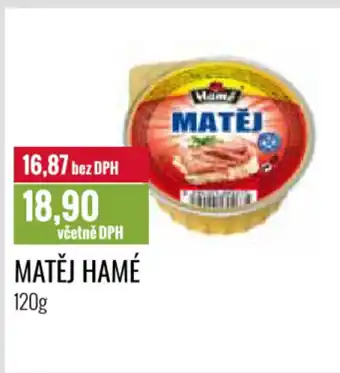 Ratio MATĚJ HAMÉ 120g nabídka