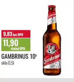 Ratio GAMBRINUS 10° nabídka