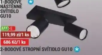 Merkury Market 2-Bodové Stropní Svítidlo GU10 nabídka