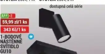 Merkury Market 1-Bodové Nástěnné Svítidlo nabídka