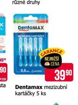 Teta Dentamax mezizubní kartáčky nabídka