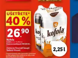 Lidl Kofola nabídka