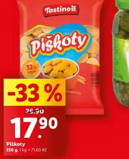 Lidl Piškoty nabídka