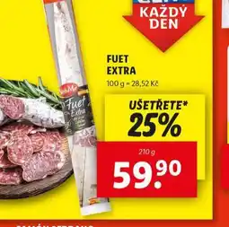 Lidl Fuet extra nabídka