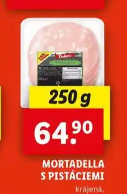Lidl Mortadella s pistáciemi nabídka