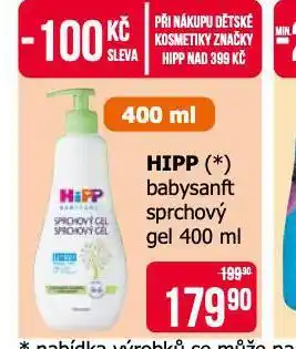 Teta Hipp babysanft sprchový gel nabídka