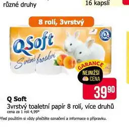 Teta Q soft toaletní papír nabídka