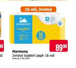 Teta Harmony toaletní papír nabídka