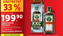 Lidl Jägermeister duopack nabídka