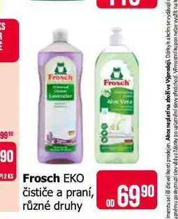 Teta Frosch eko čističe a praní nabídka