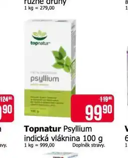 Teta Topnatur psyllium indická vláknina nabídka