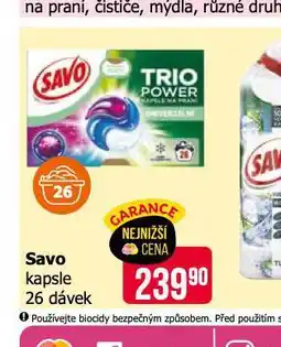Teta Savo kapsle nabídka