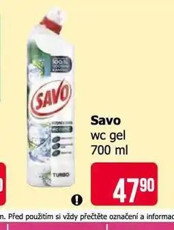 Teta Savo wc gel nabídka