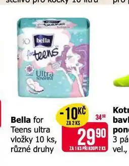 Teta Bella for teens ultra vložky nabídka
