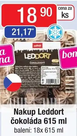 Qanto Nakup Leddort čokoláda 615 ml nabídka
