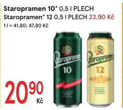 Žabka Staropramen 10° nabídka
