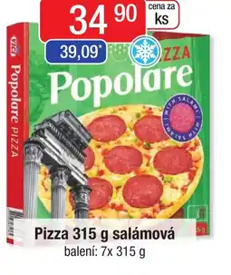 Qanto Pizza 315 g salámová nabídka