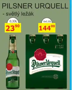 BENE Nápoje PILSNER URQUELL nabídka