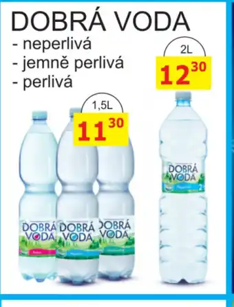 BENE Nápoje DOBRÁ VODA nabídka