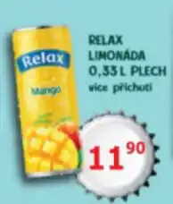 BENE Nápoje Relax LIMONÁDA 0,33L PLECH nabídka