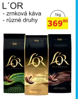 BENE Nápoje L'OR nabídka