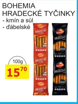 BENE Nápoje BOHEMIA HRADECKÉ TYČINKY nabídka