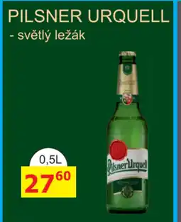 BENE Nápoje PILSNER URQUELL nabídka