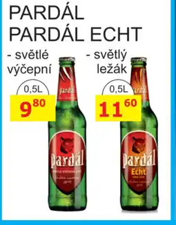 BENE Nápoje PARDÁL PARDÁL ECHT nabídka