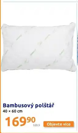 Action Bambusový polštář nabídka