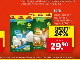 Lidl Tofu nabídka