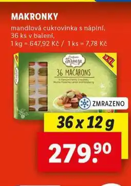 Lidl Makronky nabídka