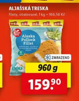 Lidl Aljašská treska nabídka